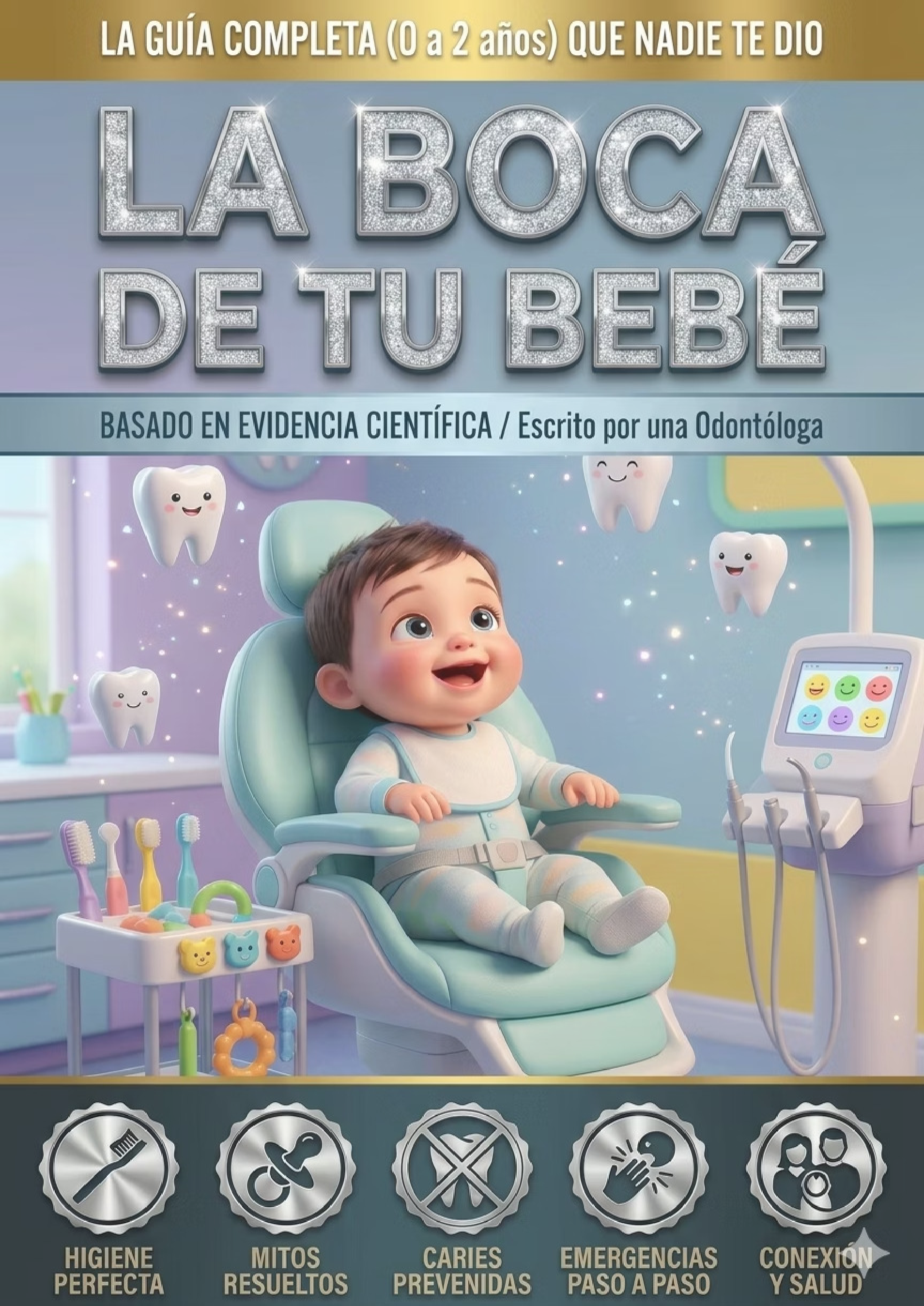 Mi Bebé sin Caries: Guía Práctica cuidados de 0 a 2 Años